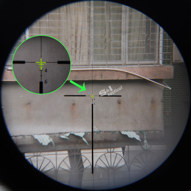 New Tactical ACOG 4x32 Mini Red Dot Scope With Real green fiber
